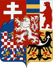 Three similar coats of arms