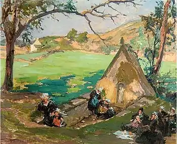 Breton Women at Pont-Aven