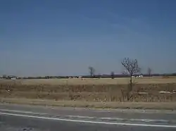 Farmland along U.S. Route 33