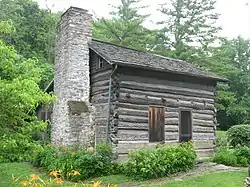 Miller-Leuser Log House, built 1796