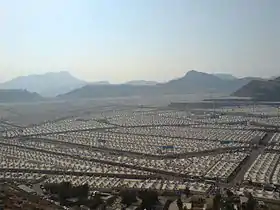 Tents at Mina