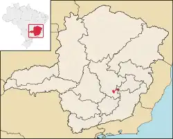 Location of Santa Bárbara