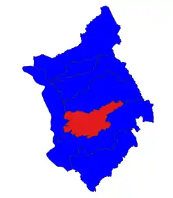 Location in Thayarwaddy district