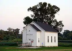 Minneola Town Hall seen from U.S. Highway 52