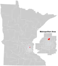 Map of the district