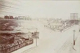 Minnesota Capitol site:Looking East ca.1893