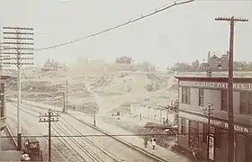 Minnesota Capitol site:Looking North ca.1893