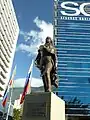 Statue of Francisco de Miranda in Caracas.