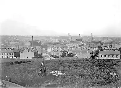 Mirfield, Walker's home town, 1905