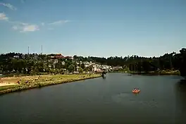 View of Mirik lake