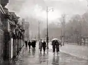 Rainy day, 1930s