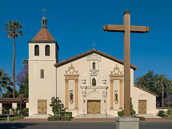 Mission Santa Clara de Asís, located in Santa Clara.