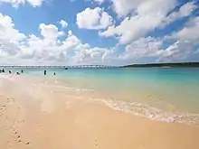 Yonaha Maehama beach in Miyako-jima