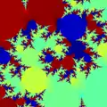 Generalized Newton fractal for p(z) = z2 − 1, a = 1 + i.