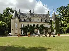 The chateau in Saint-Denis-sur-Huisne