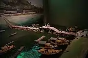 Linhai Zhongjin Floating Bridge Model