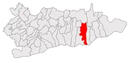 Location in Călărași County