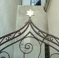 Magen David on gate of Cohen Community House