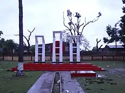 Skyline of Mohadevpur, Bangladesh