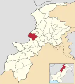 Map of Mohmand District