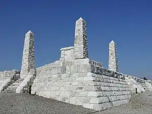 Tomb of general Milan R. Štefánik in Brezová pod Bradlom, Slovakia (1924–28)