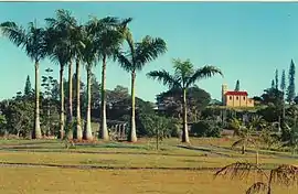 The Garden of the Future and the chapel of Moindou