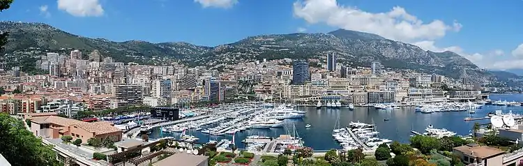 Image 24Panoramic view of La Condamine and Monte Carlo (from Monaco)