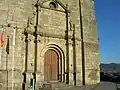 Church entrance.