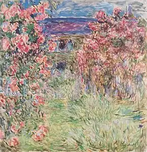 La Maison à travers les roses, 1917, Albertina, (Vienna)