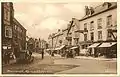 The square in 1940, with Agincourt House on the left