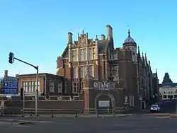 School House and gateway at Monmouth School for Boys 1894–1895