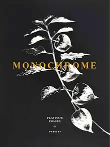 Book cover from 'Monochrome' Platinum prints by Dazeley