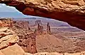 Monster Tower from Mesa Arch