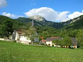 The village of Mont-Saint-Martin