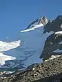 Southern side of Mont Dolent from Refuge Bivouac du Dolent