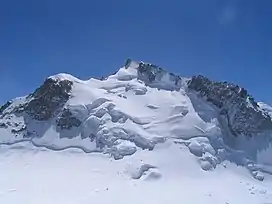 Mont Maudit seen from the northeast