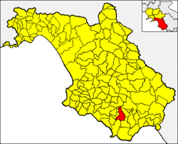 Montano Antilia within the Province of Salerno