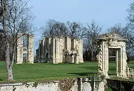 Ruins of the château