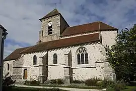 The church in Montceaux-lès-Provins