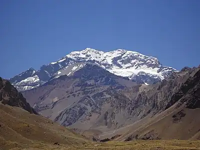 2. Aconcagua is the highest peak in both the Southern Hemisphere and Western Hemisphere.