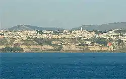 Monte di Procida seen from Procida Island