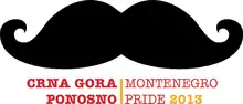 Montenegro Pride 2013 logo