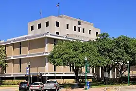 The Montgomery County Courthouse in Conroe