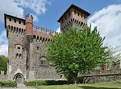 The Bonoris Castle in Montichiari