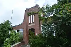 The former Montvale High School on U.S. Route 460