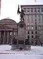 Place d'Armes monument by Louis-Philippe Hébert