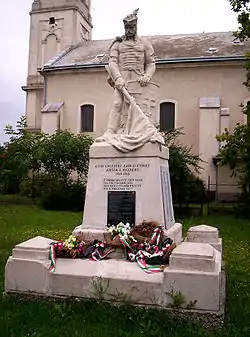 Image 32World War I Memorial in Solt, Hungary. (from History of Hungary)