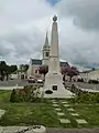 The war memorial on the Place de la République.