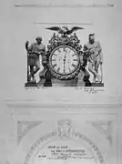 Monumental Clock, House of Representatives Chamber, U.S. Capitol, Washington, D.C. (1858)