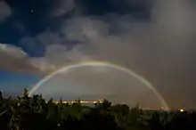 A moonbow over Kihei, Maui, Hawaii, US